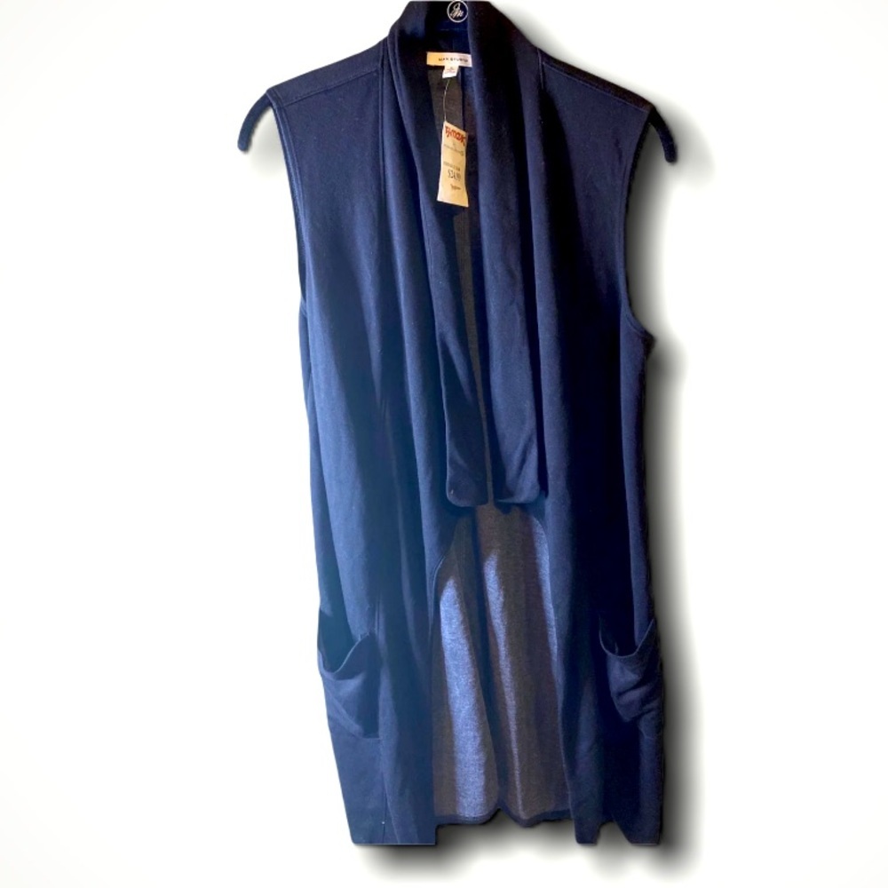 Max Studio Sleeveless Cardigan